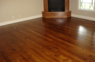 Empty Room Hardwood Floor